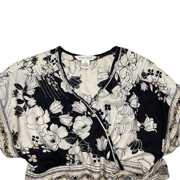 Silk Wrap Top - Picture 6 of 7